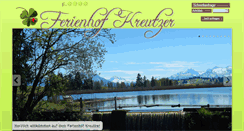 Desktop Screenshot of ferienhof-kreutzer.de